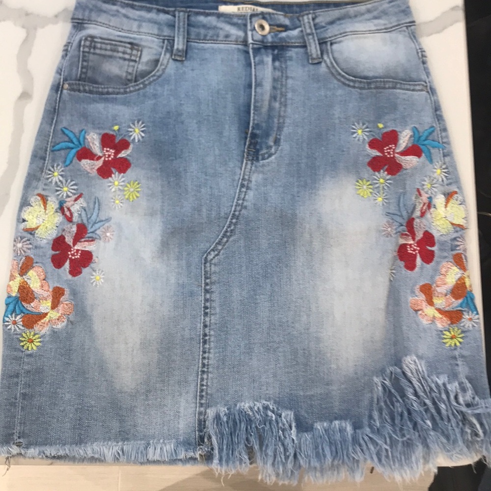 Denim skirt